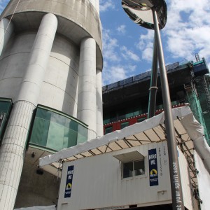 Full work site solution in the shadows of Auckland’s Sky Tower